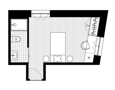 Unit Residence Lisboa Iota Room Plan